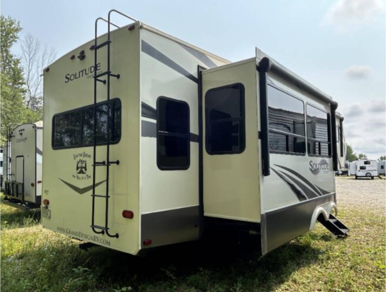 A photo of this 2019 Grand Design Solitude S-Class 2930RL