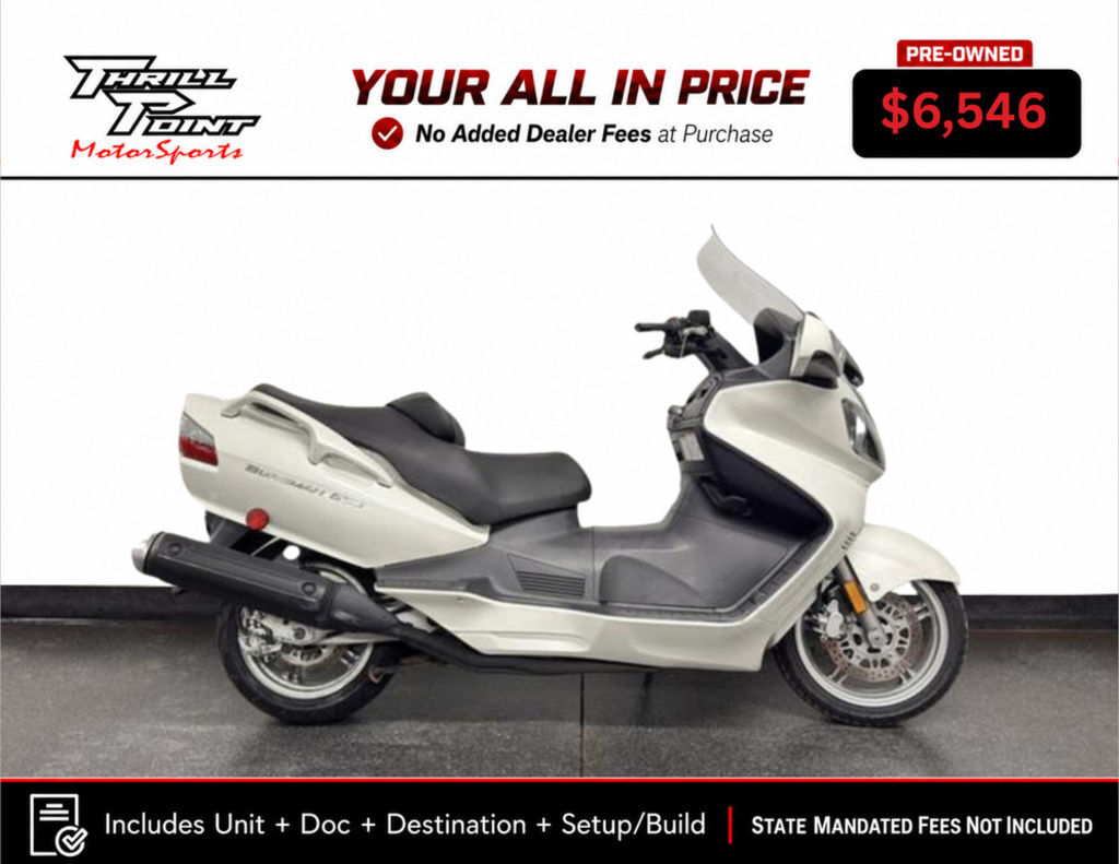 2006 Suzuki Burgman 650 Scooter motorcycle