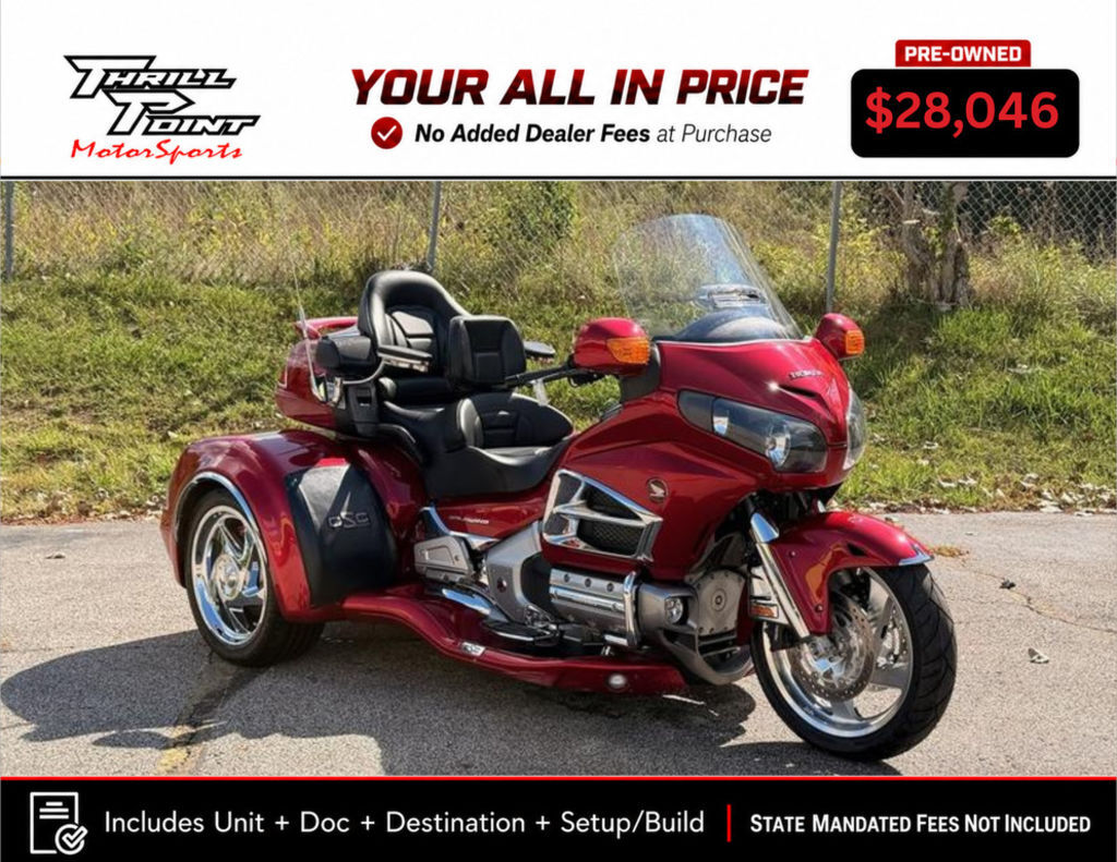 2016 Honda® Gold Wing Trike Audio Comfort Candy Red AUDIO / COMFORT in Medina, OH