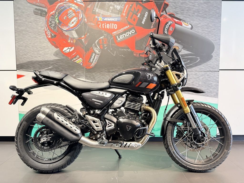 2026 Triumph Scrambler 400 XC Storm Grey 400 XC in Pompano Beach, FL