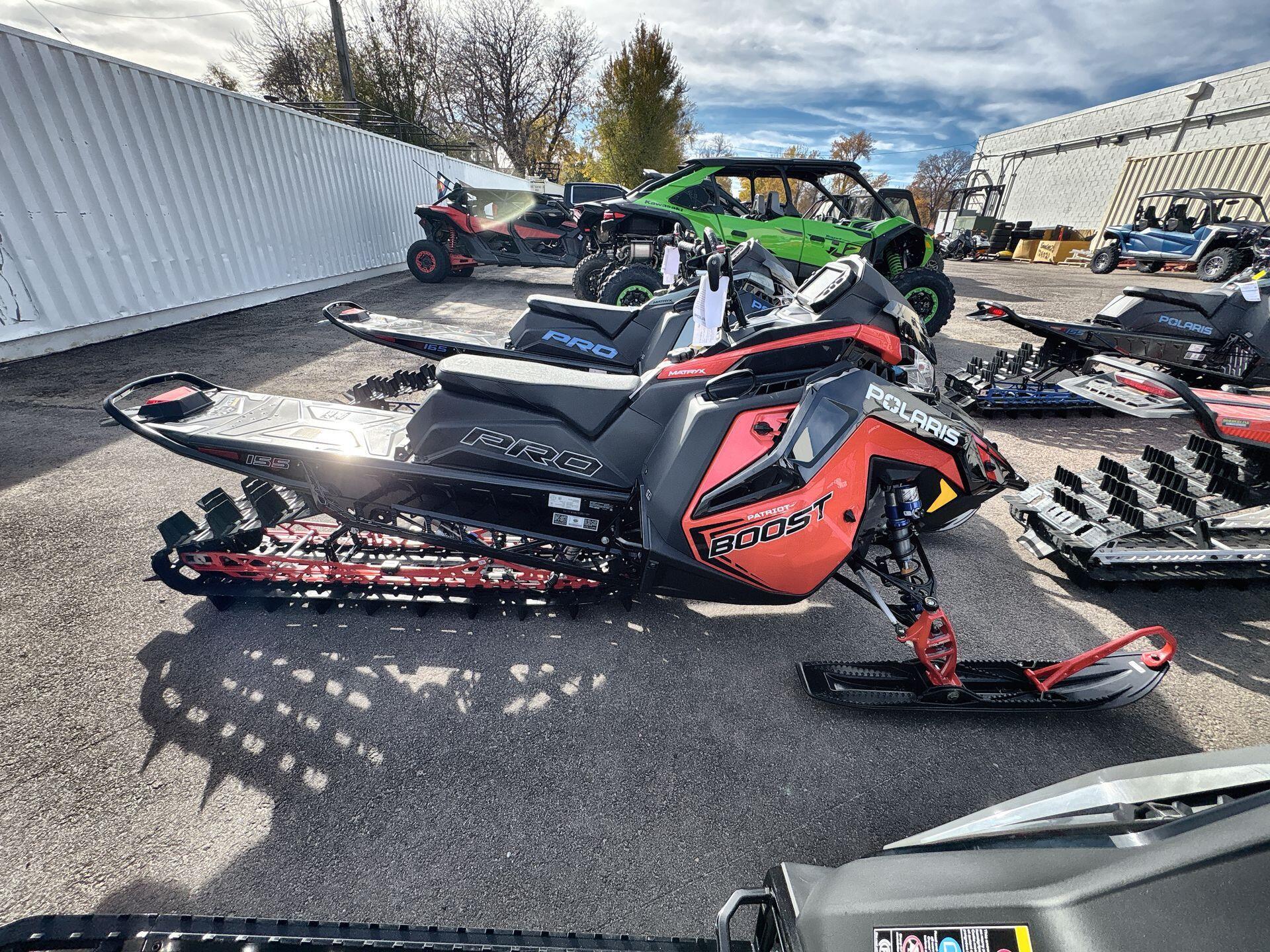 2026 Polaris SNO-26 BOOST RMK PRO 155 Patriot Boost 163 3 in lakewood CO