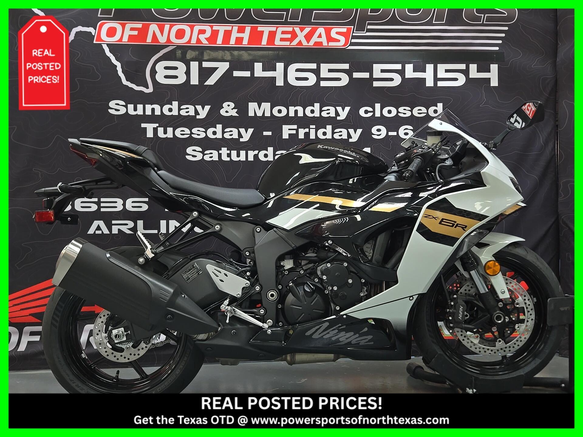 2026 Kawasaki Ninja ZX-6R Base BASE in Arlington, TX