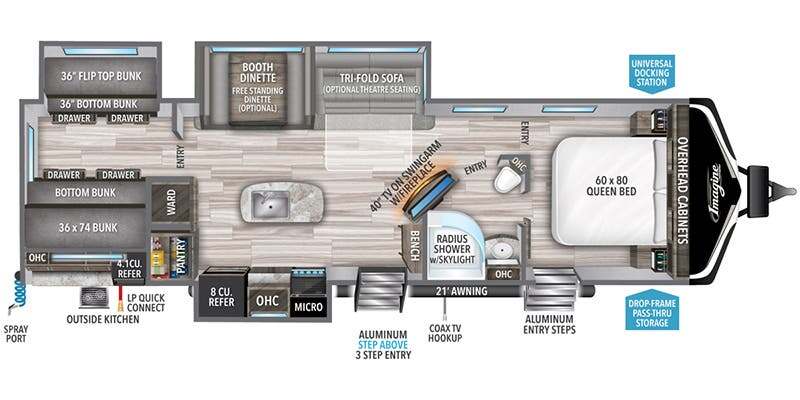 2021 Grand Design IMAGINE 3250BH in peyton CO