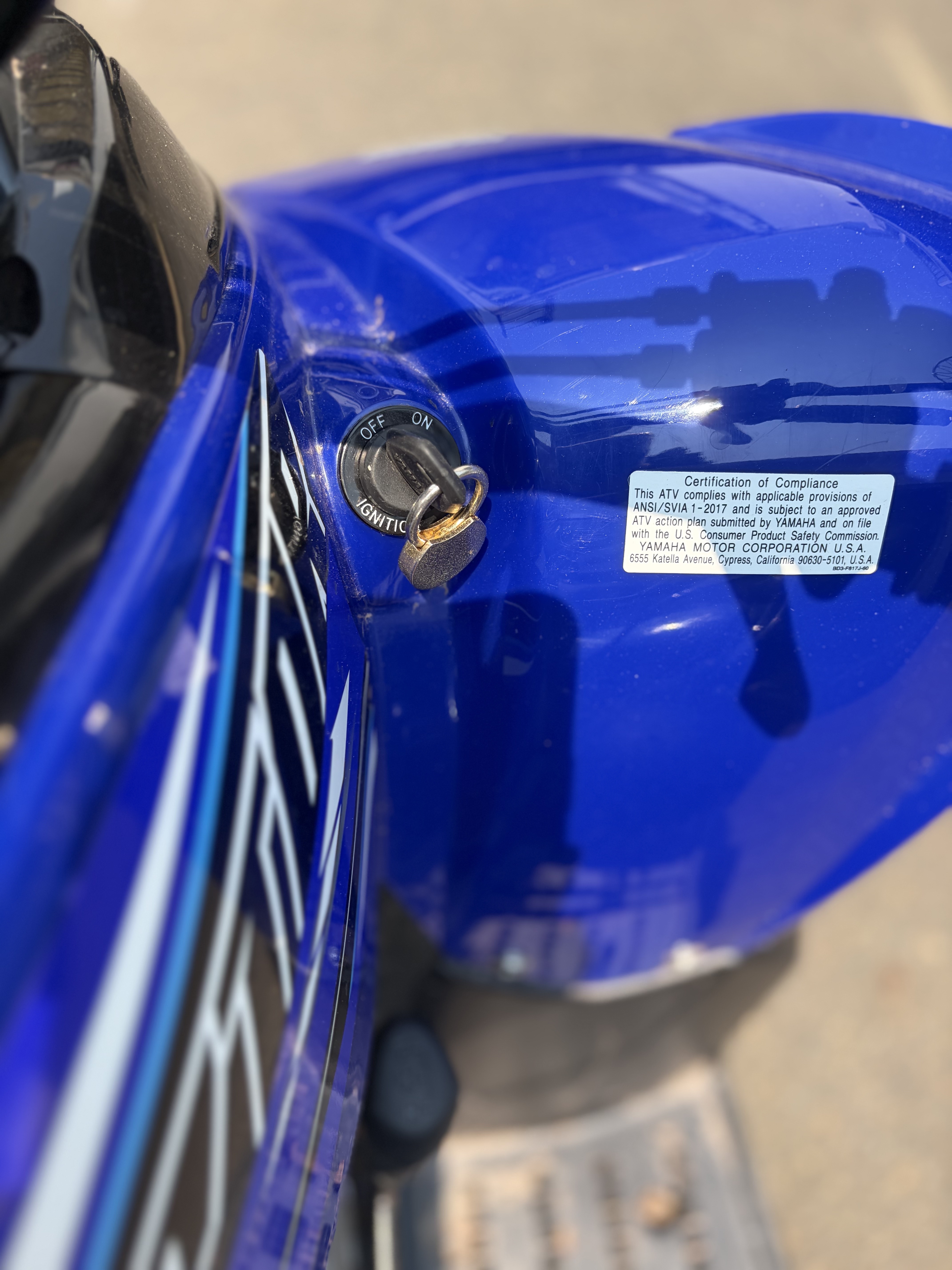 2021 Yamaha RAPTOR 90 in glenside PA