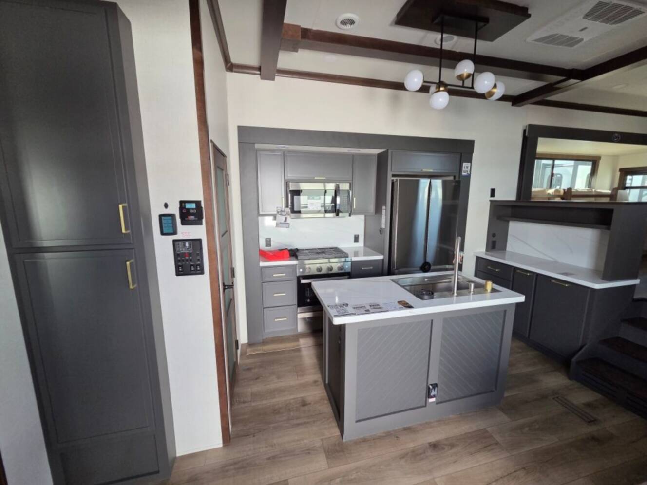 A photo of this 2026 Forest River Cedar Creek Cottage 413FWC