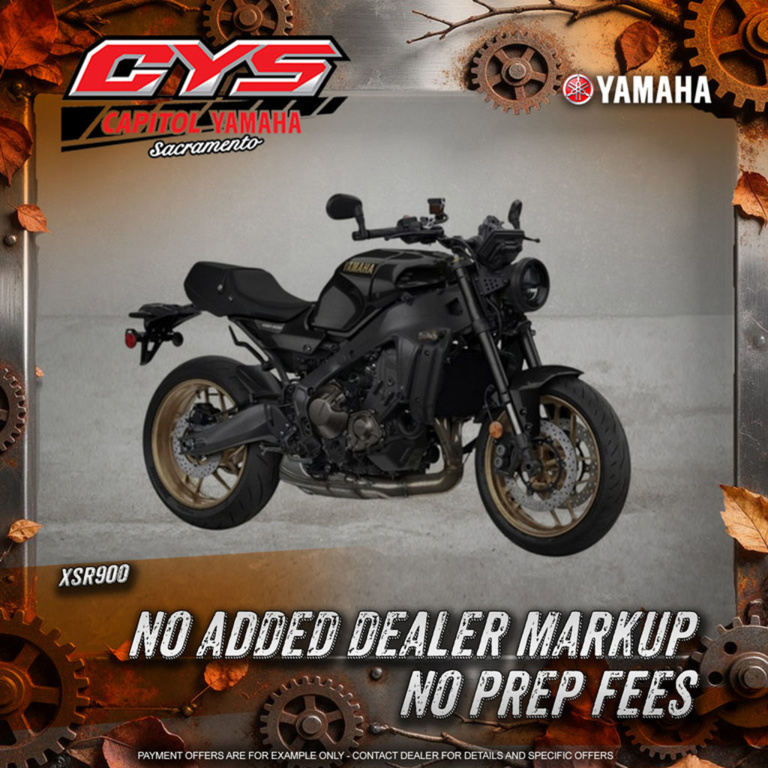 2026 Yamaha XSR 900 900 in Sacramento, CA