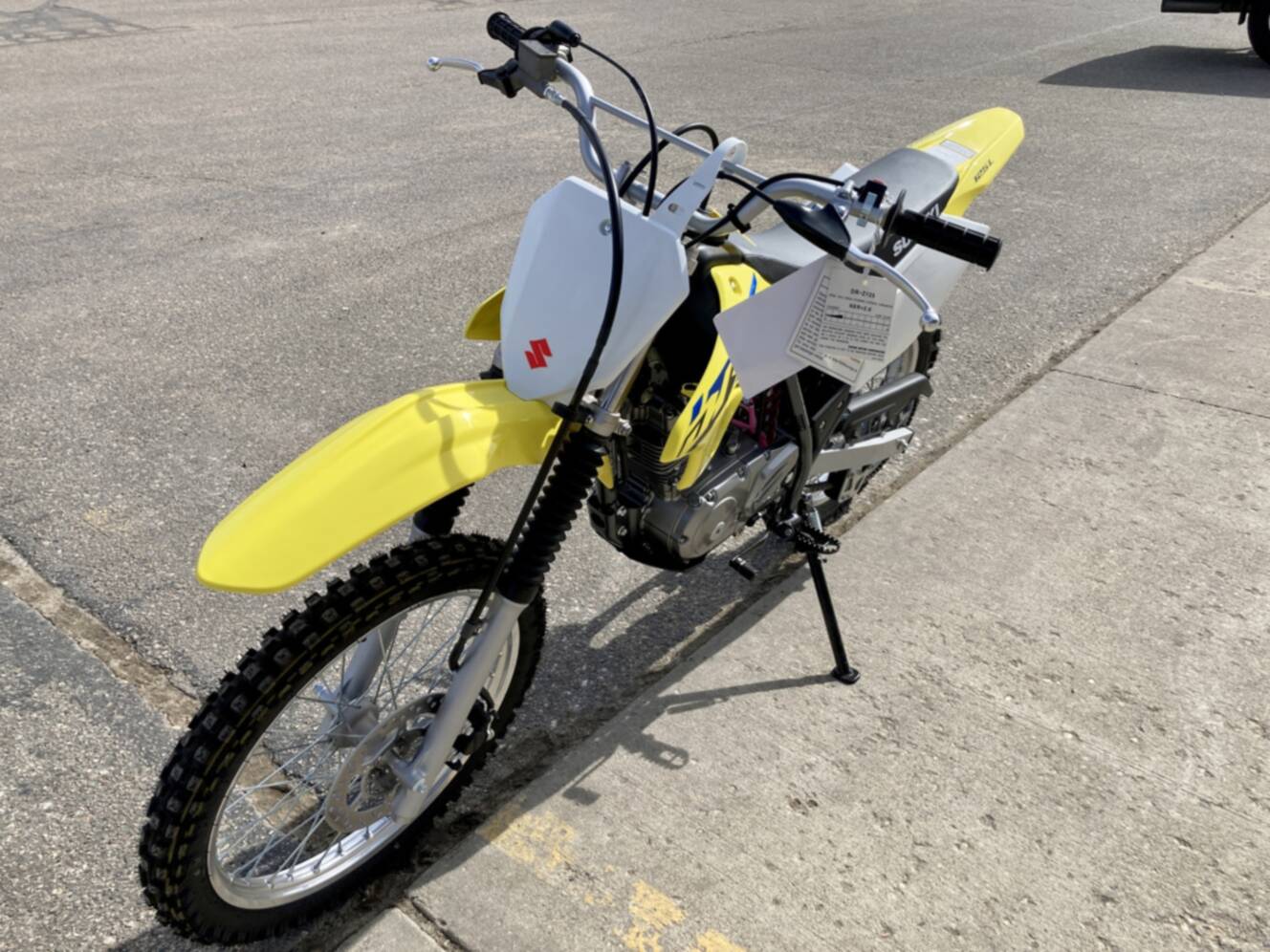 A photo of this 2027 Suzuki DR-Z125L
