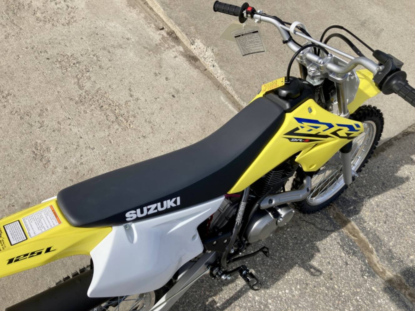 A photo of this 2027 Suzuki DR-Z125L