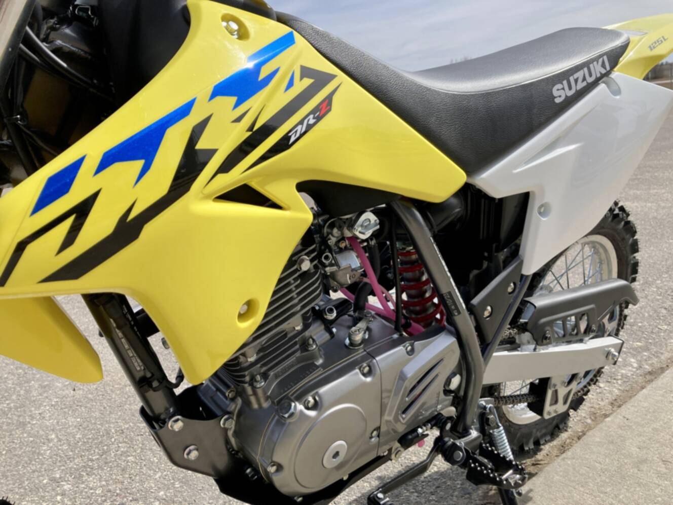 A photo of this 2027 Suzuki DR-Z125L