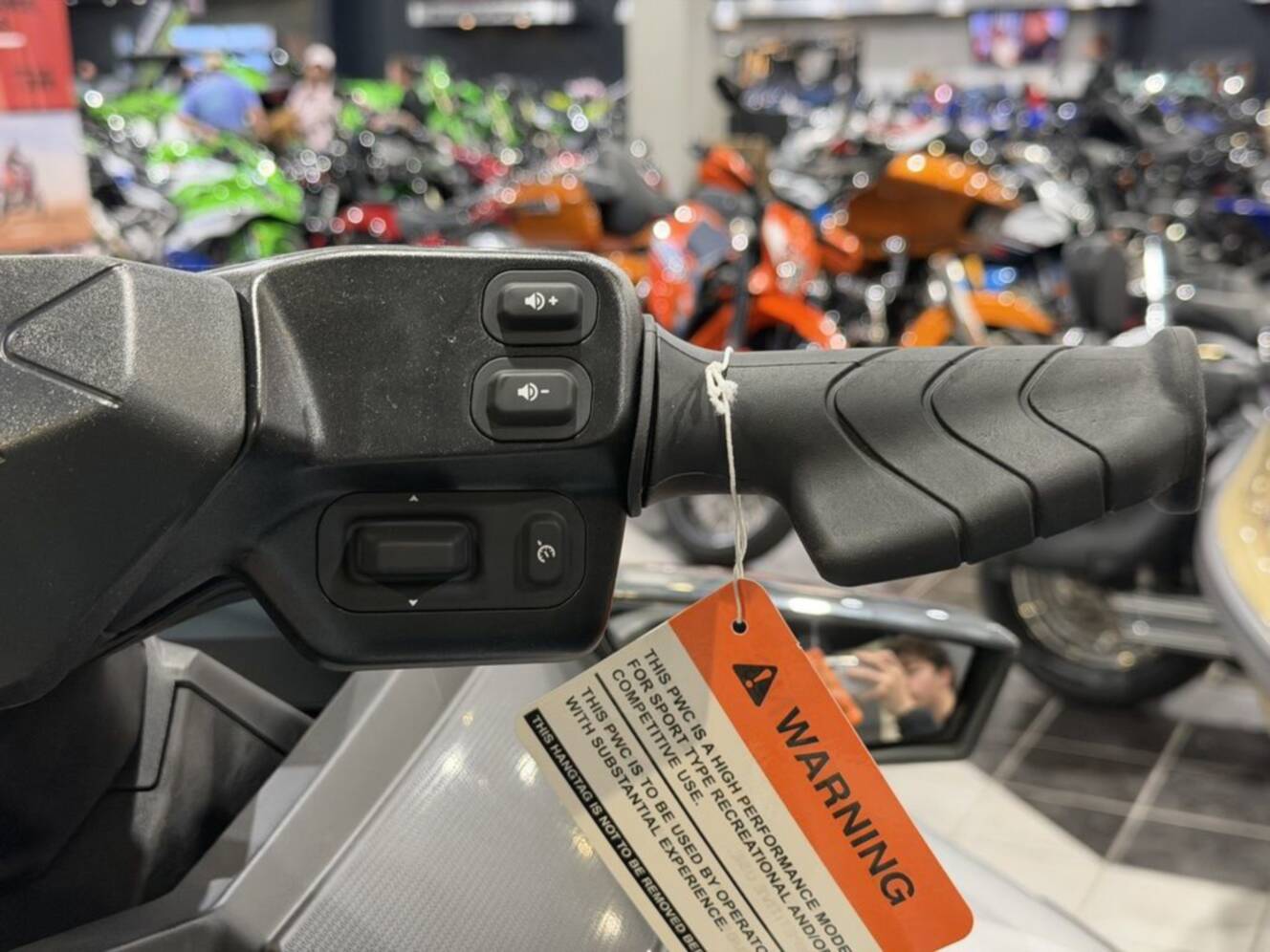 A photo of this 2026 Sea-Doo GTX Limited 325 Teal Metallic