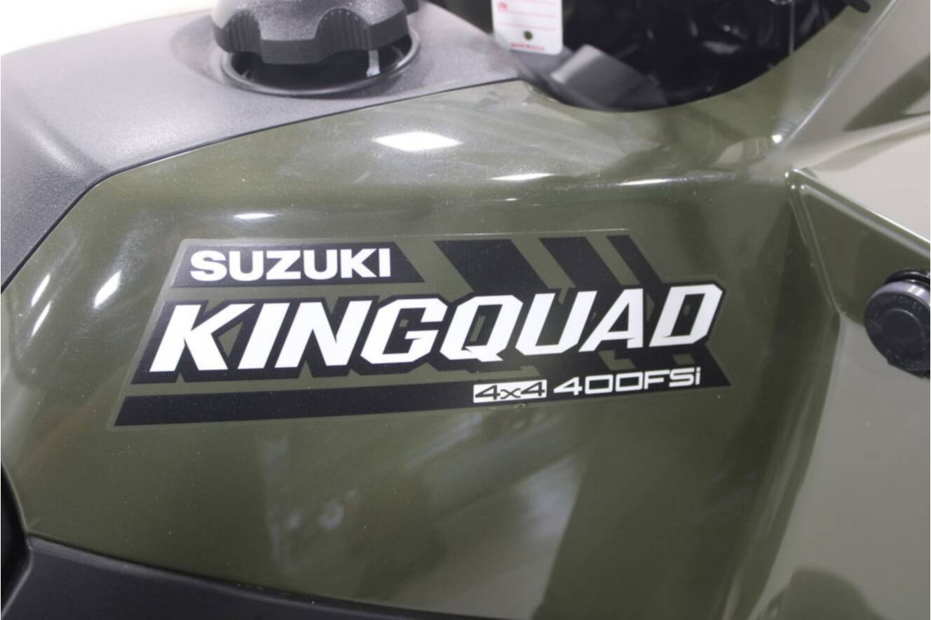 A photo of this 2026 Suzuki KingQuad 400 FSi