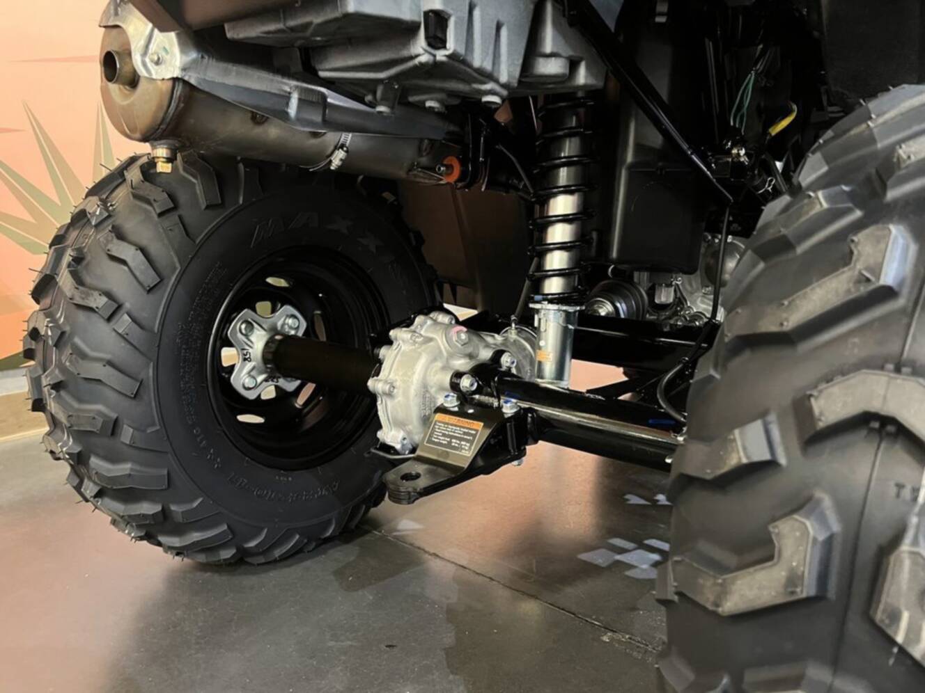 A photo of this 2026 Honda FourTrax Rancher 4X4 Truetimber Atera Camo