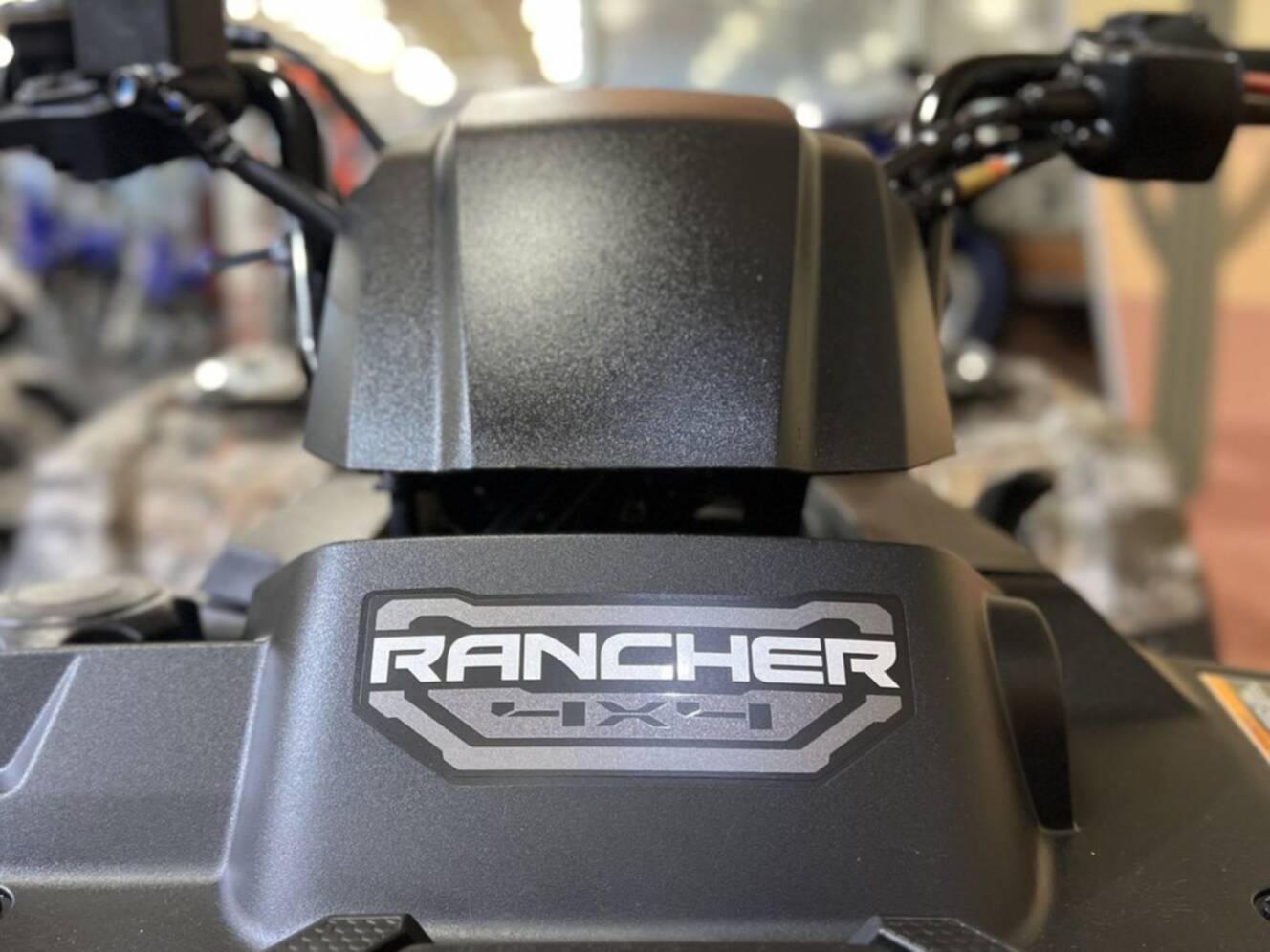 A photo of this 2026 Honda FourTrax Rancher 4X4 Truetimber Atera Camo