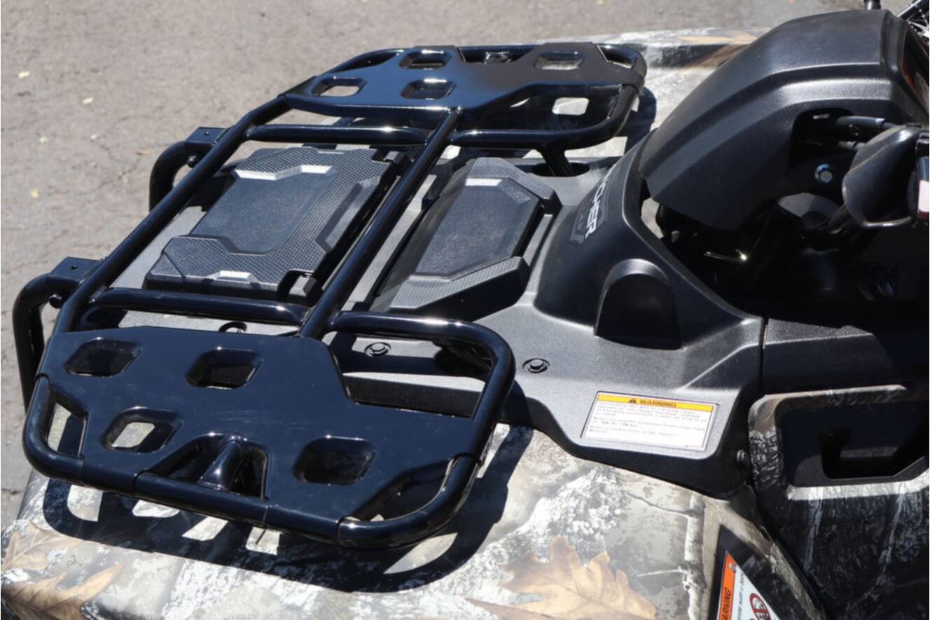 A photo of this 2026 Honda FourTrax Rancher 4X4 Truetimber Atera Camo