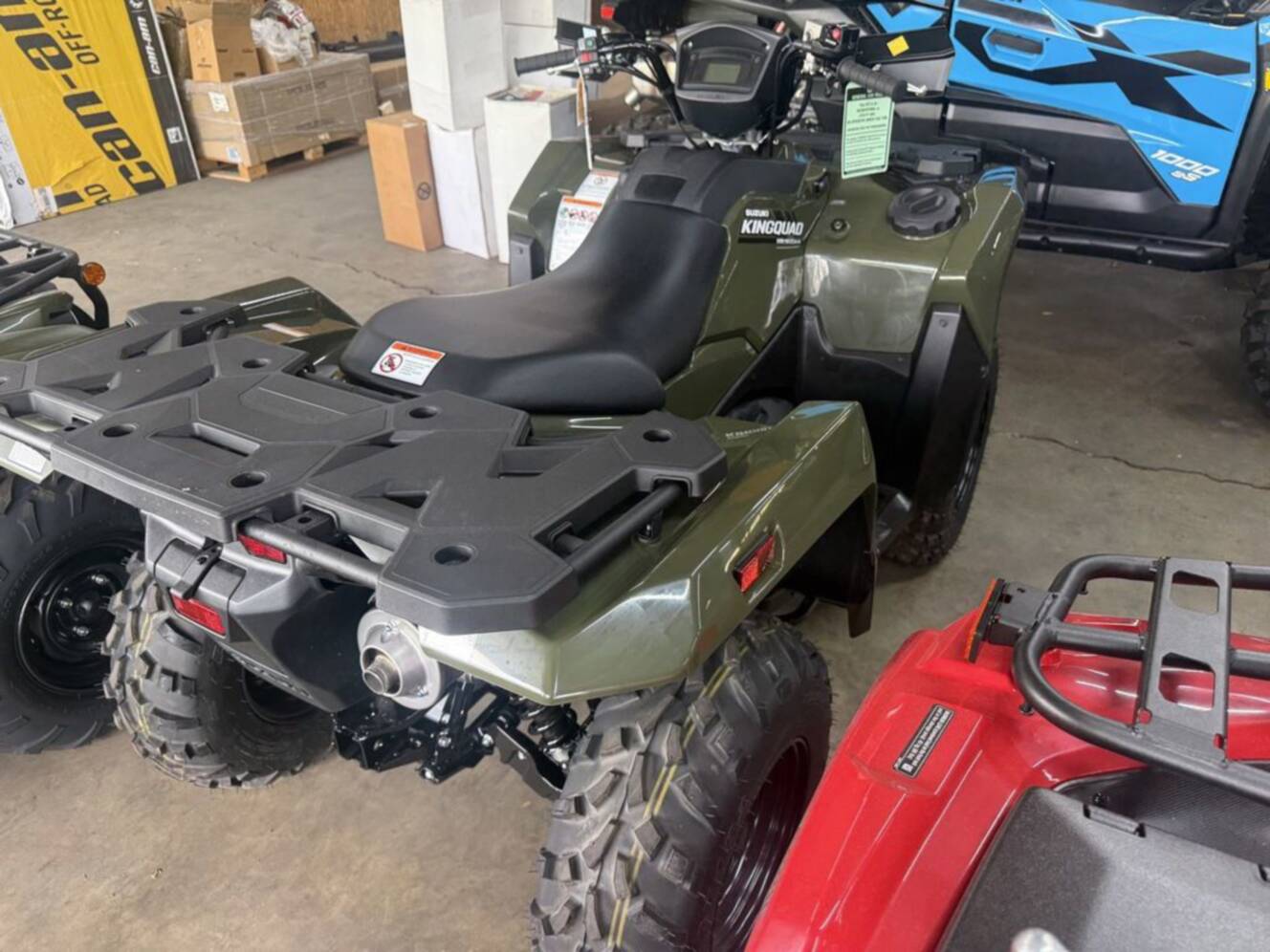 A photo of this 2026 Suzuki KingQuad 500 AXi