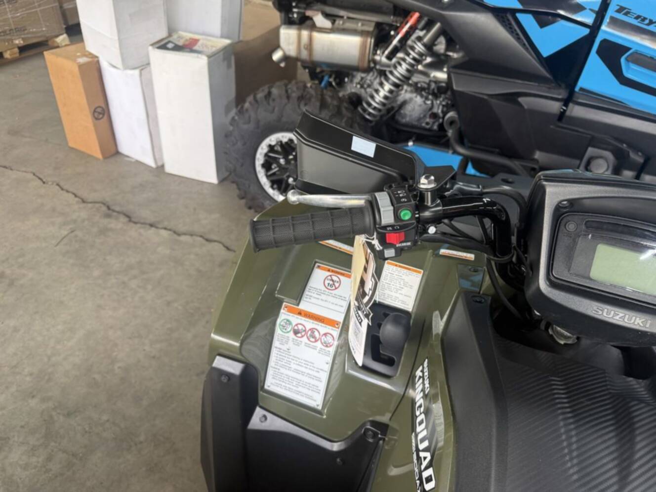 A photo of this 2026 Suzuki KingQuad 500 AXi