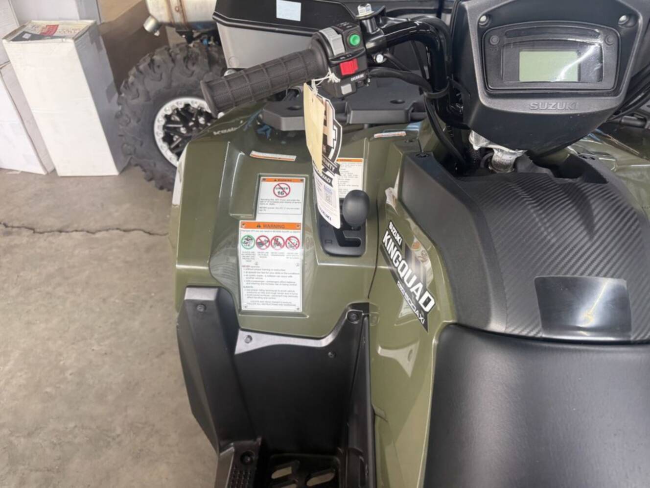 A photo of this 2026 Suzuki KingQuad 500 AXi