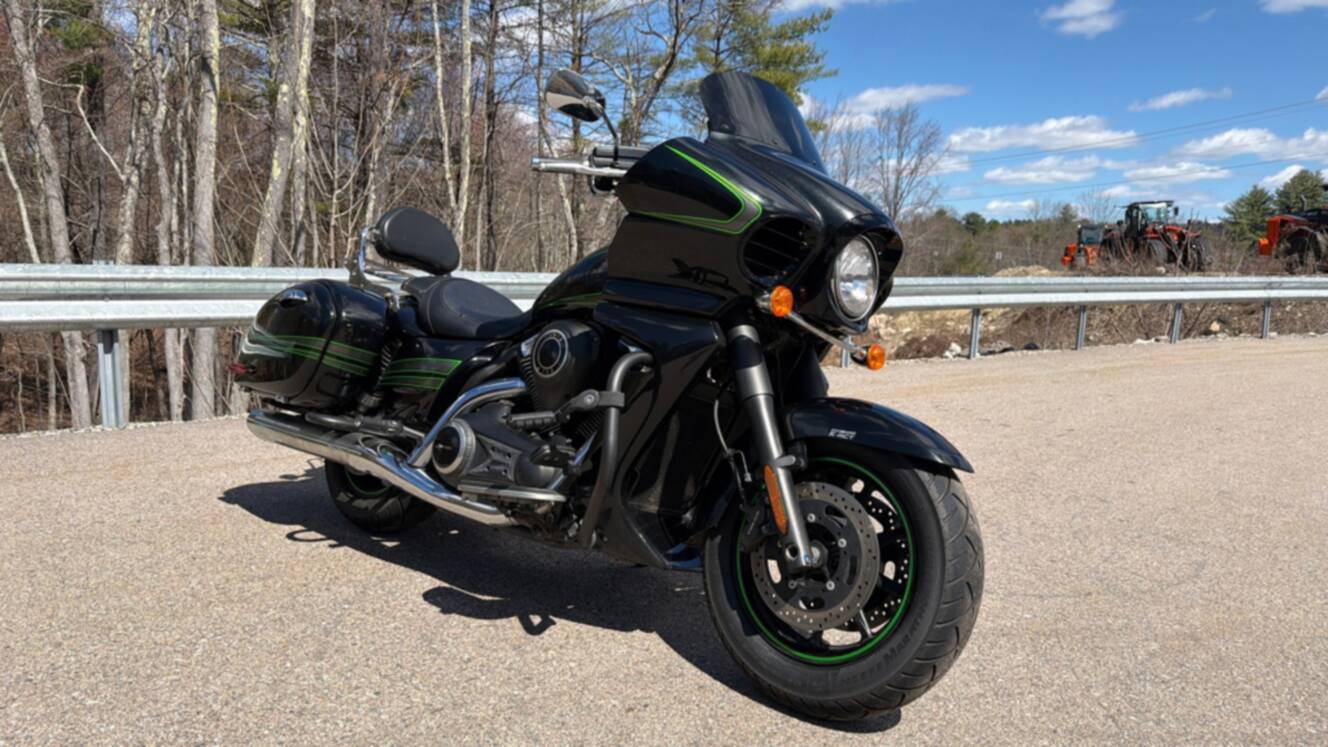 A photo of this 2018 Kawasaki Vulcan 1700 Vaquero ABS