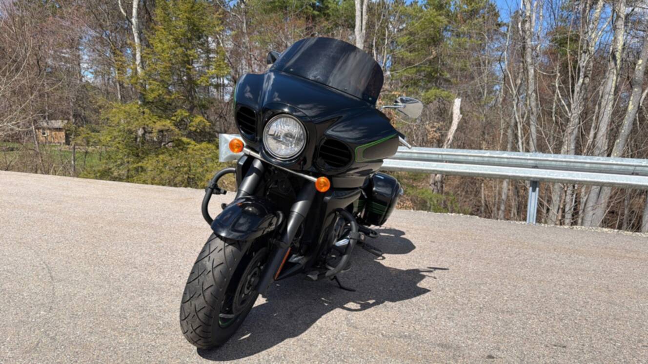 A photo of this 2018 Kawasaki Vulcan 1700 Vaquero ABS