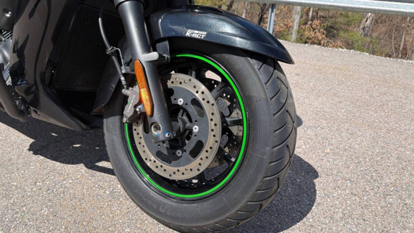 A photo of this 2018 Kawasaki Vulcan 1700 Vaquero ABS