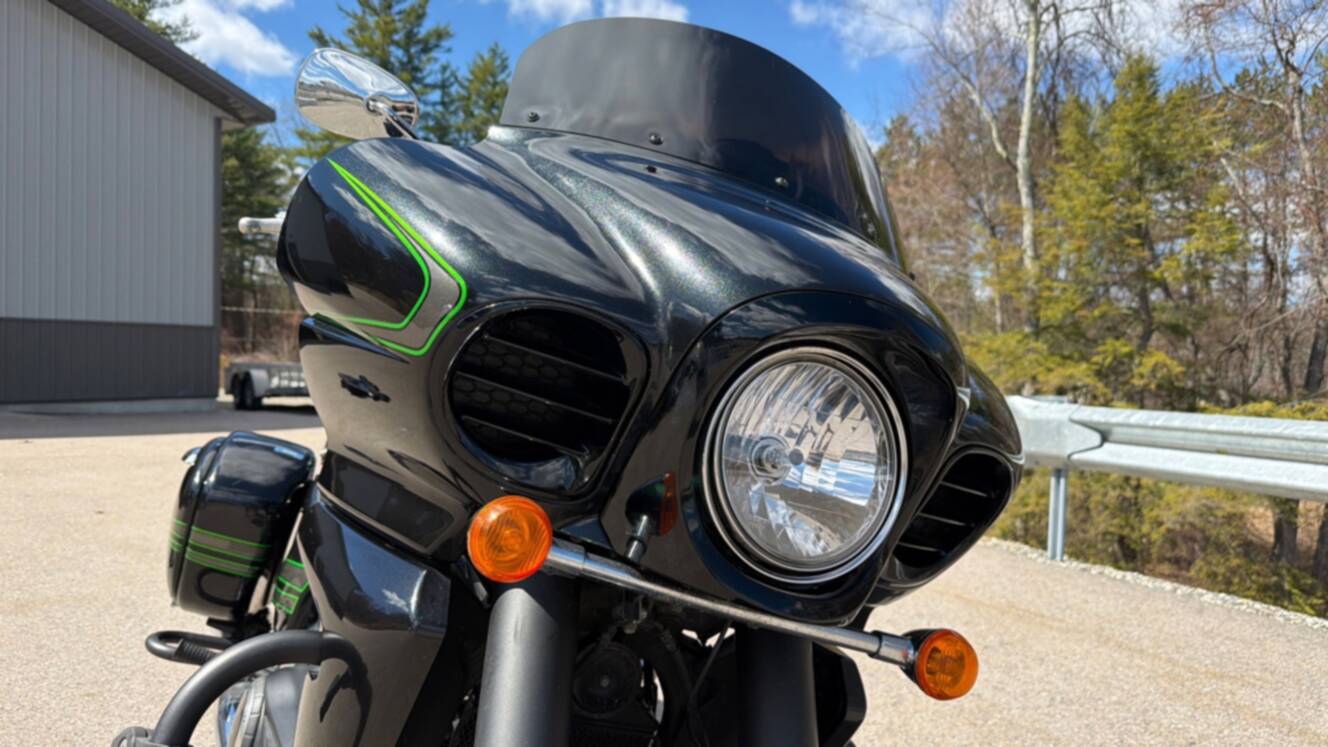 A photo of this 2018 Kawasaki Vulcan 1700 Vaquero ABS