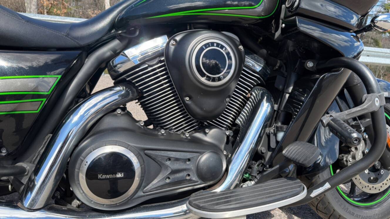 A photo of this 2018 Kawasaki Vulcan 1700 Vaquero ABS