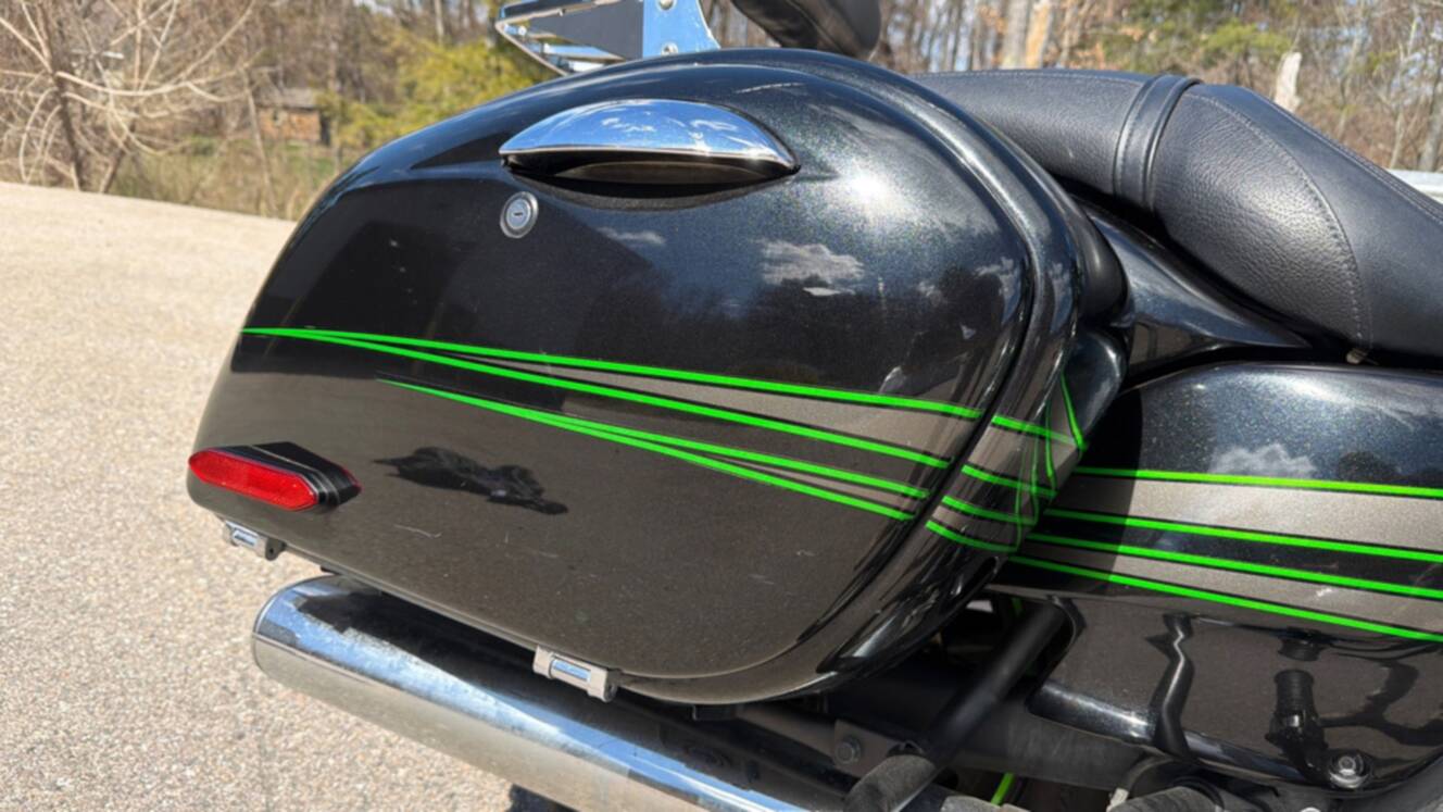 A photo of this 2018 Kawasaki Vulcan 1700 Vaquero ABS