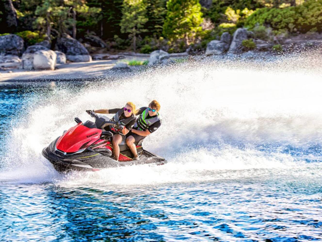 A photo of this 2025 Kawasaki STX® 160LX