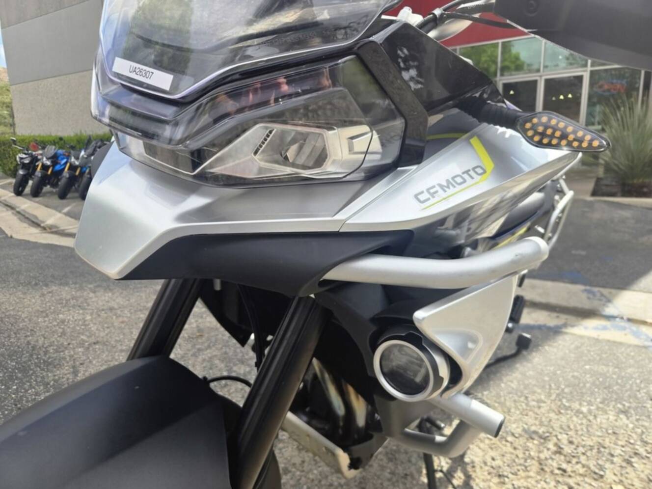 A photo of this 2023 CFMOTO IBEX 800 T