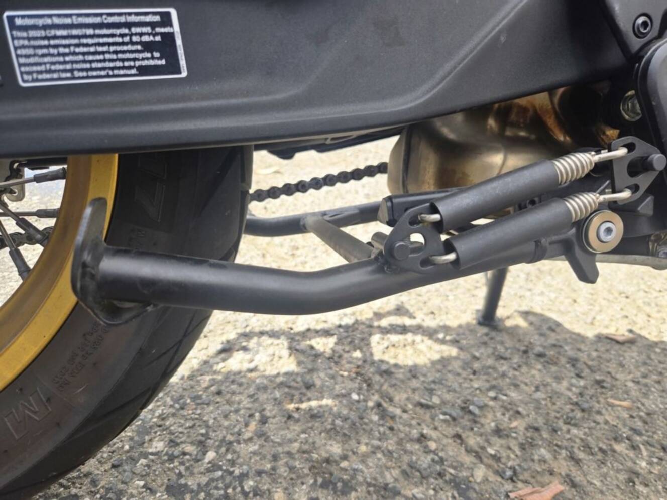 A photo of this 2023 CFMOTO IBEX 800 T