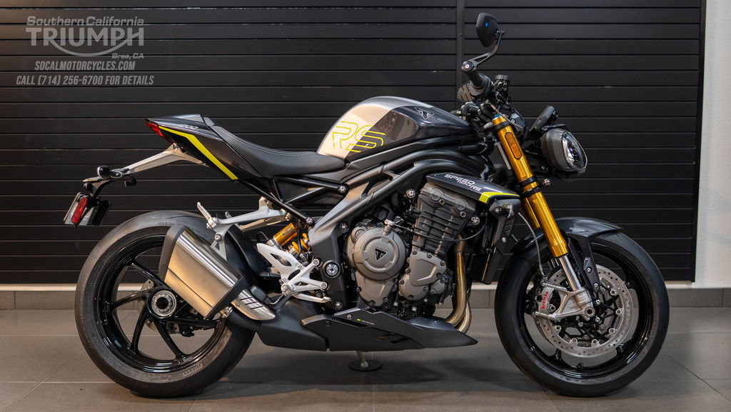 2026 Triumph Speed Triple 1200 RS Granite/Triumph Racing Yellow in brea CA