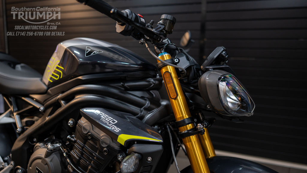 2026 Triumph Speed Triple 1200 RS Granite/Triumph Racing Yellow in brea CA