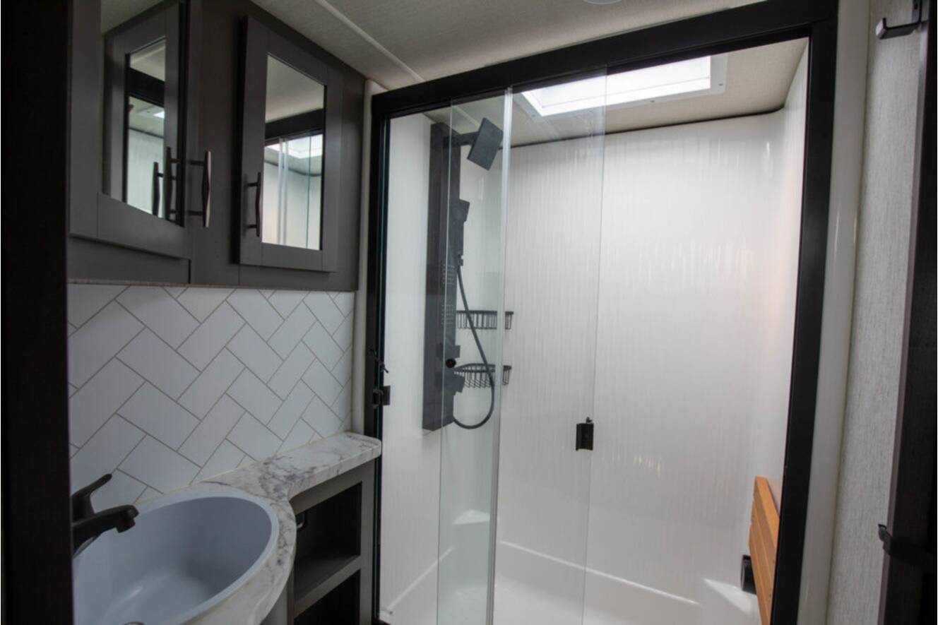 A photo of this 2023 Grand Design MOMENTUM 351MS