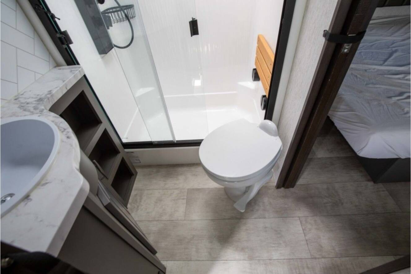 A photo of this 2023 Grand Design MOMENTUM 351MS