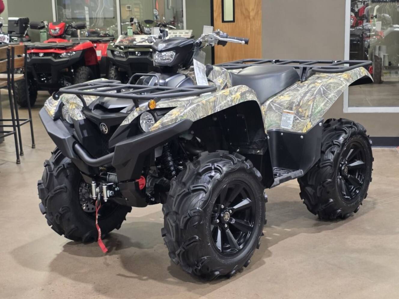 A photo of this 2026 Yamaha Grizzly EPS Camo