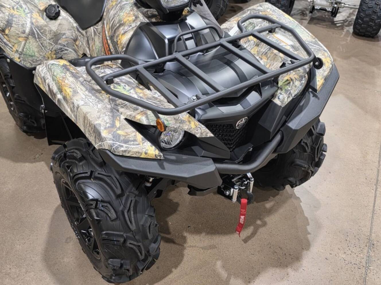 A photo of this 2026 Yamaha Grizzly EPS Camo