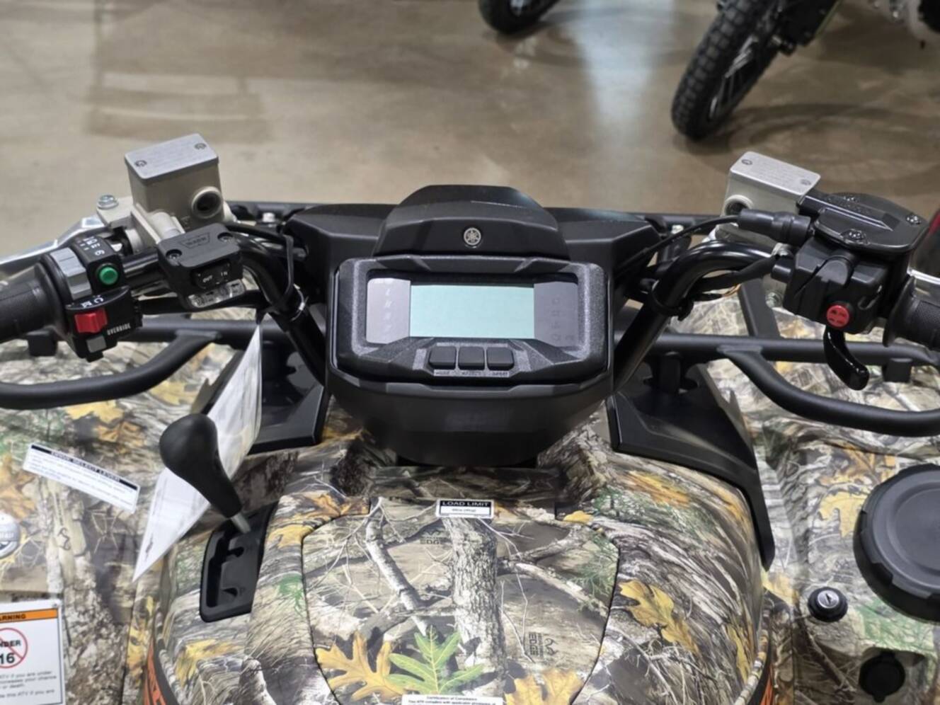 A photo of this 2026 Yamaha Grizzly EPS Camo