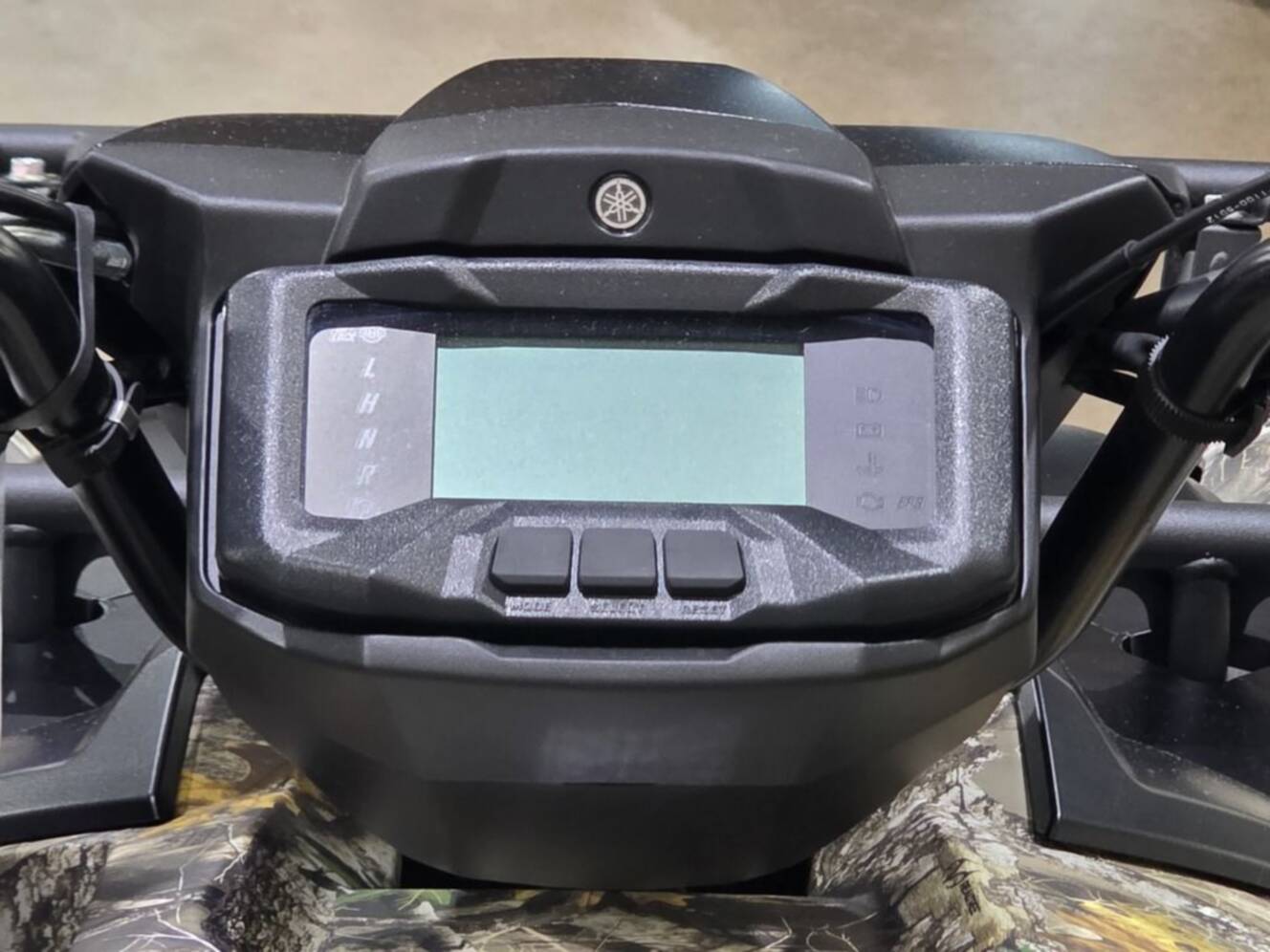 A photo of this 2026 Yamaha Grizzly EPS Camo