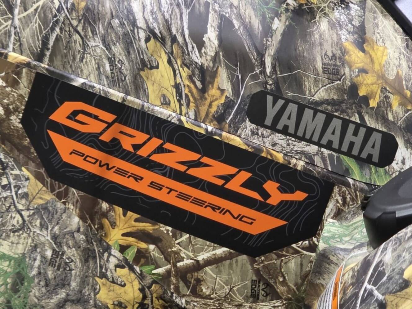 A photo of this 2026 Yamaha Grizzly EPS Camo
