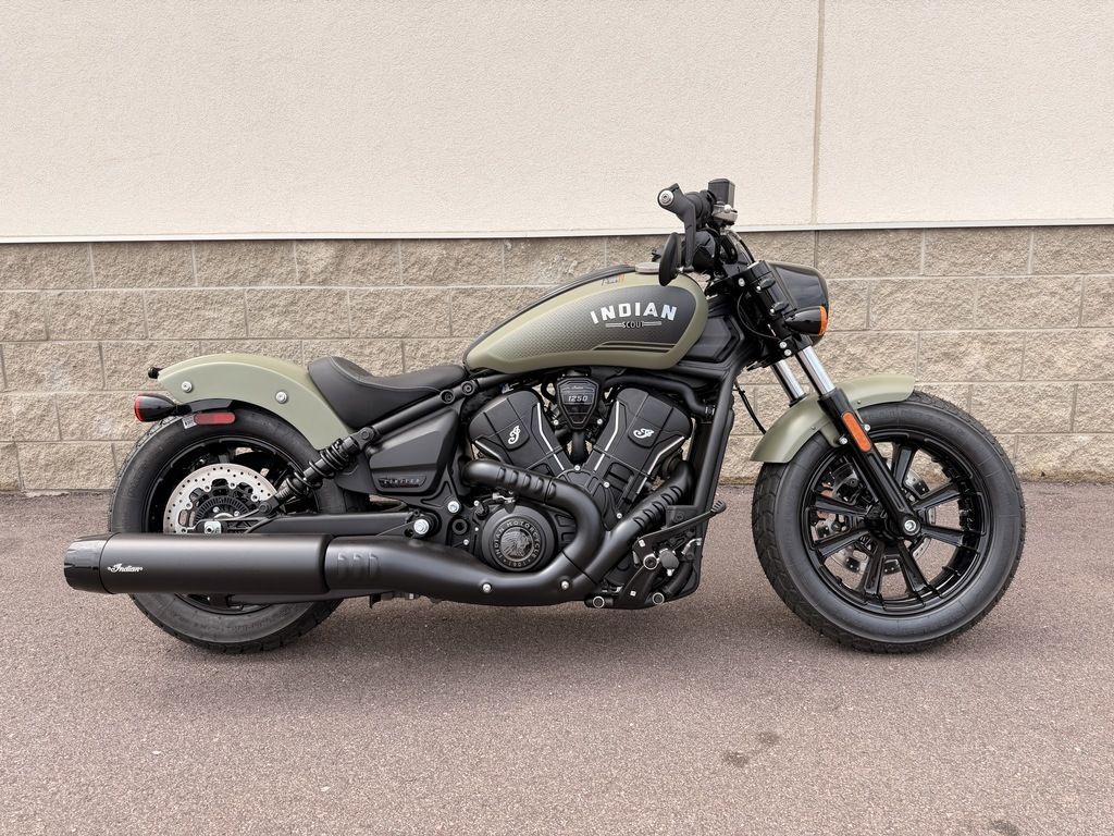2026 Indian Motorcycle® Scout® Bobber Limited +Tech Moss Green Smoke LIMITED + TECH in Sioux Falls, SD