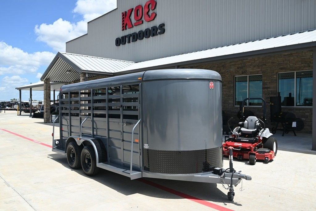 2026 W-W Trailers 16' X 6' LIVESTOCK TRAILER W/ SPARE in Caldwell, TX