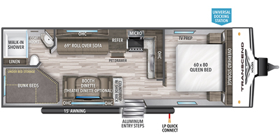 2021 Grand Design Transcend 247BH in mesa AZ