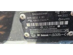 2023 Bobcat Snowblower-32X80