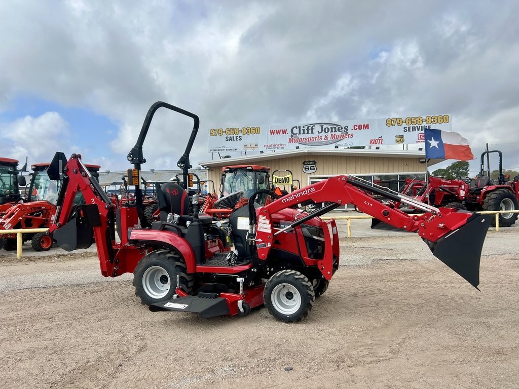 2026 Mahindra 1100 Series 1120 HST w/Mid Mower & Backhoe in Sealy, TX