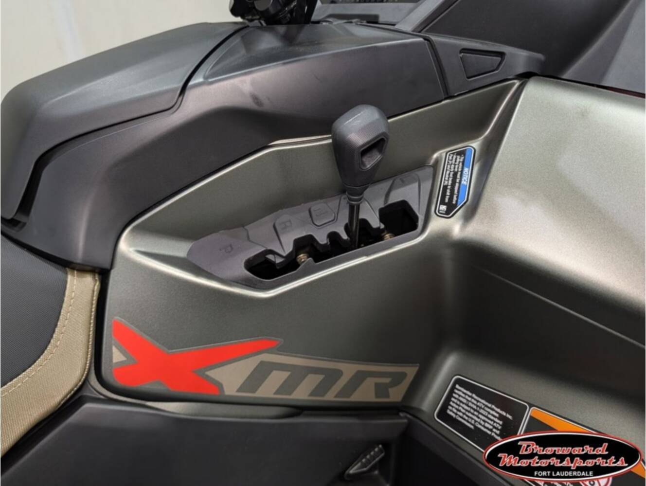 A photo of this 2026 Can-Am Outlander X mr 1000R Loft Green Satin