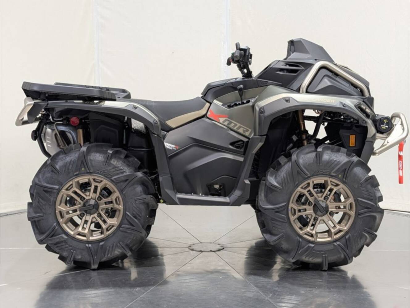 A photo of this 2026 Can-Am Outlander X mr 1000R Loft Green Satin