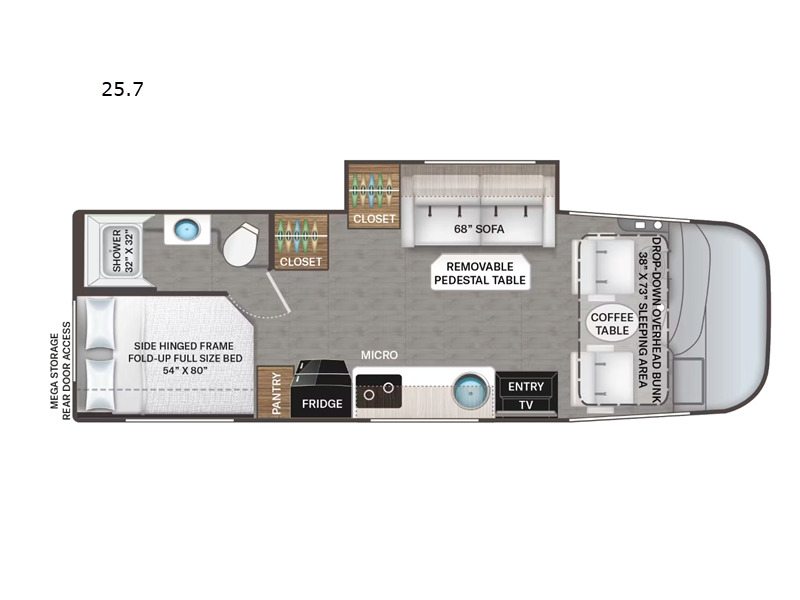 2024 Thor Motor Coach Vegas 25.7 in
