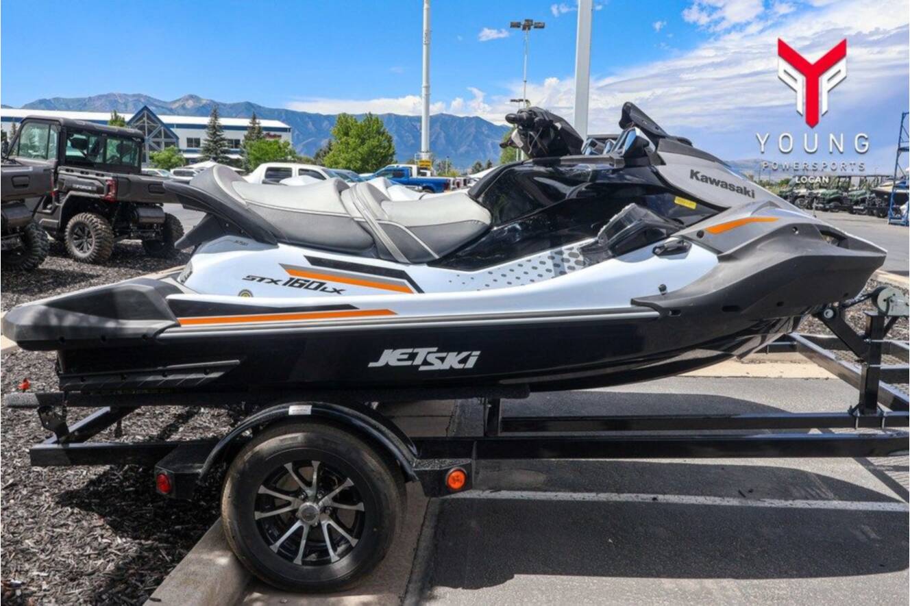 A photo of this 2026 Kawasaki Jet Ski® STX® 160 LX