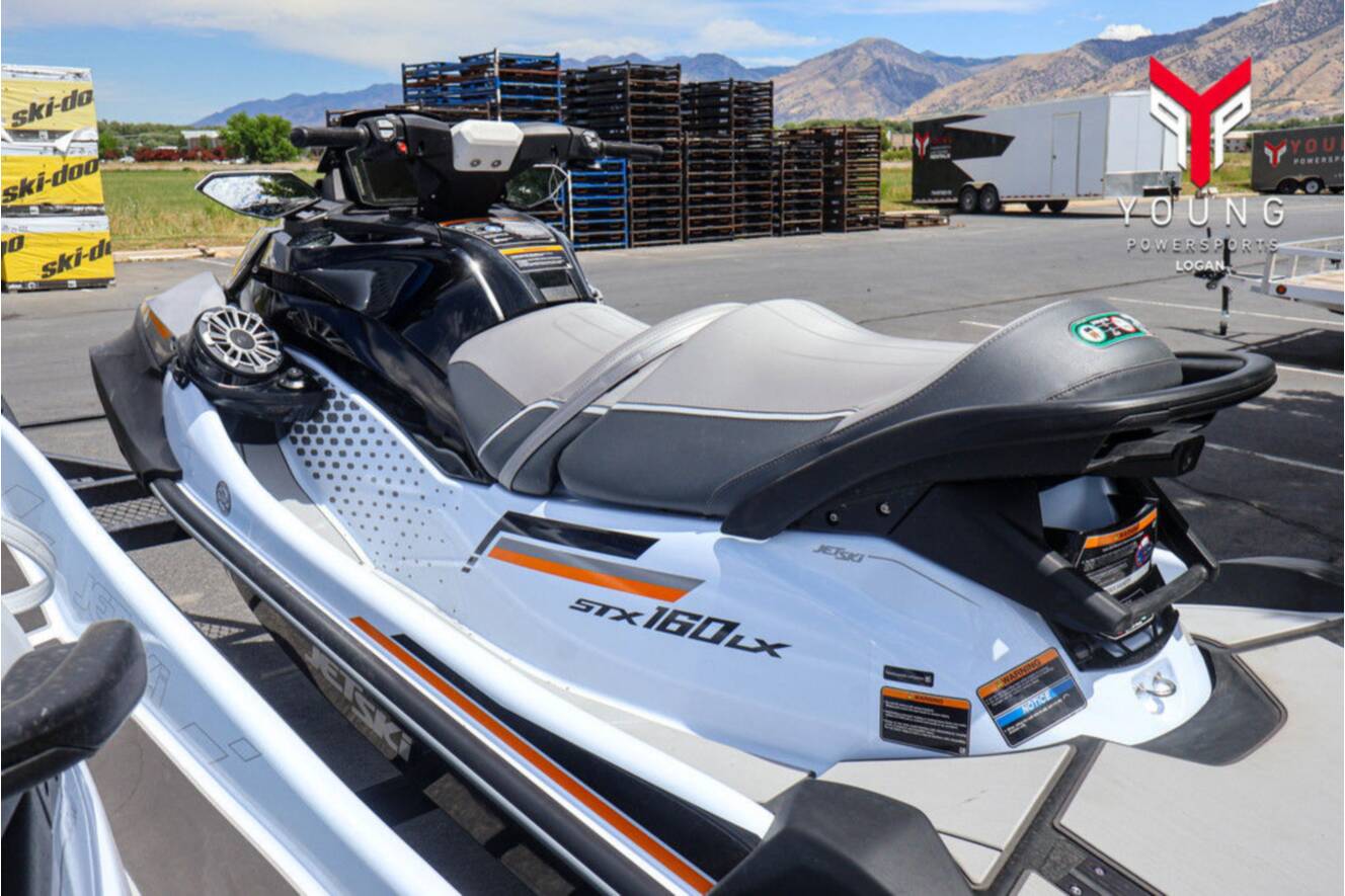 A photo of this 2026 Kawasaki Jet Ski® STX® 160 LX