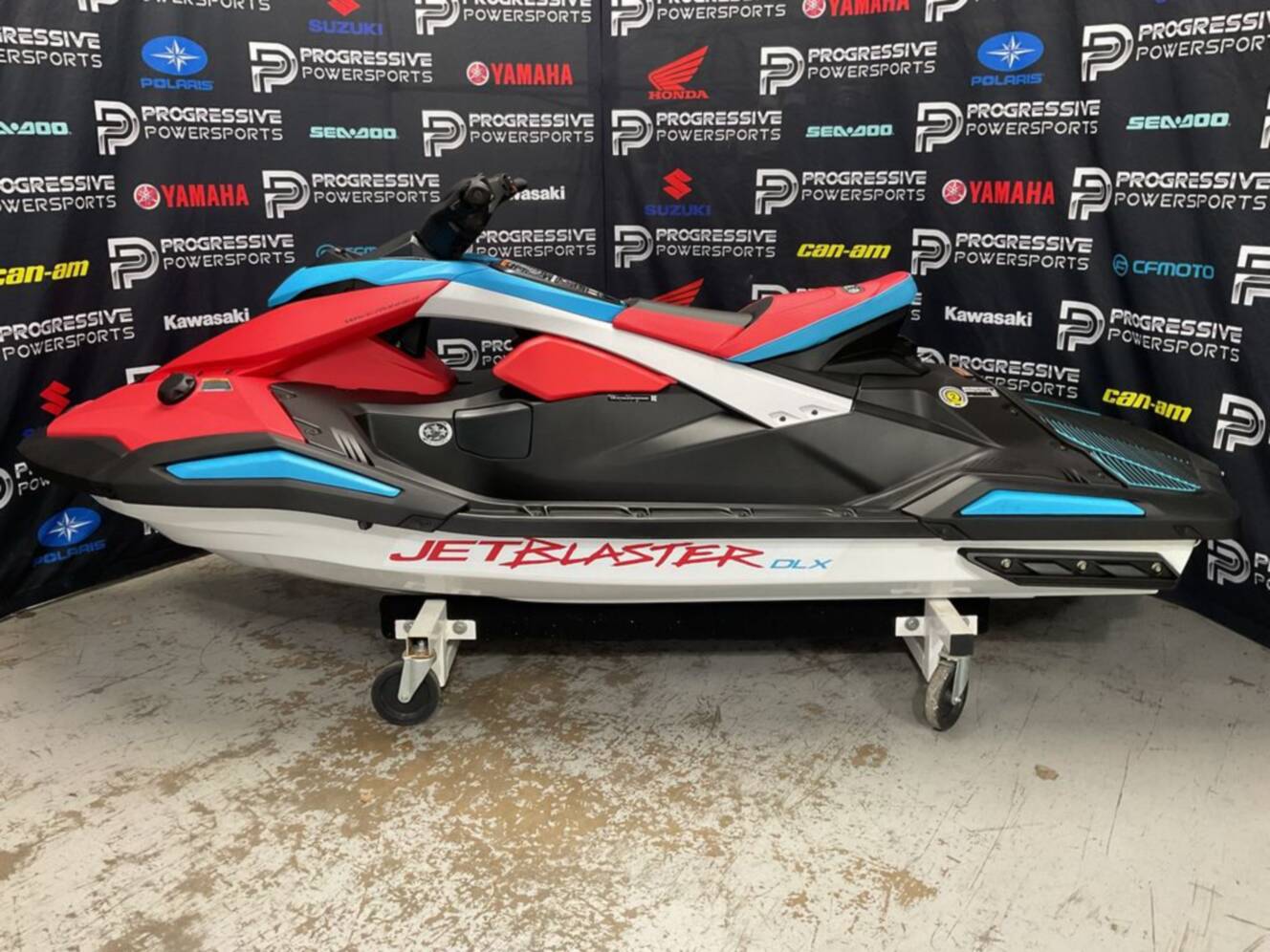 A photo of this 2025 Yamaha Jetblaster DLX 2-Up